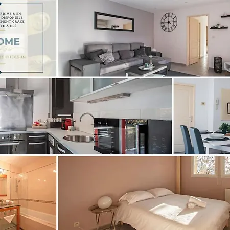 Appt Spacieux, Proche Ggl Stadium, 4 Pers, Garage Prive & Wifi * Montpellier